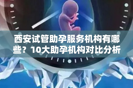 西安试管助孕服务机构有哪些？10大助孕机构对比分析