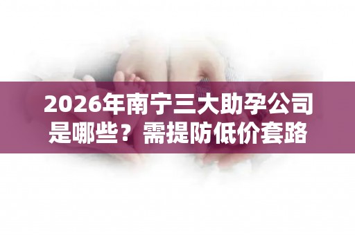 2026年南宁三大助孕公司是哪些？需提防低价套路