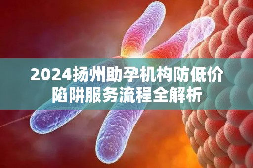 2024扬州助孕机构防低价陷阱服务流程全解析