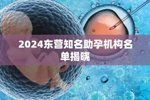 2024东营知名助孕机构名单揭晓