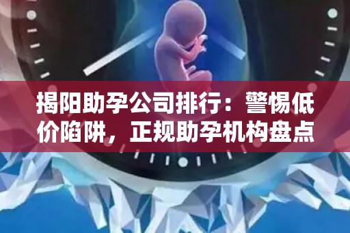 揭阳助孕公司排行：警惕低价陷阱，正规助孕机构盘点