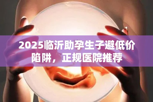 2025临沂助孕生子避低价陷阱，正规医院推荐