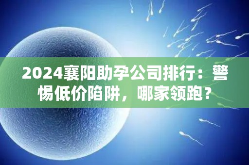 2024襄阳助孕公司排行：警惕低价陷阱，哪家领跑？
