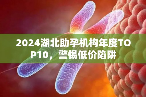 2024湖北助孕机构年度TOP10，警惕低价陷阱