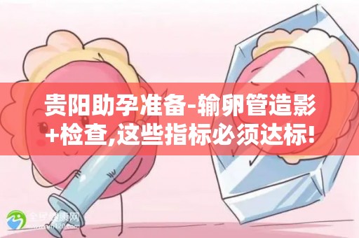 贵阳助孕准备-输卵管造影+检查,这些指标必须达标!