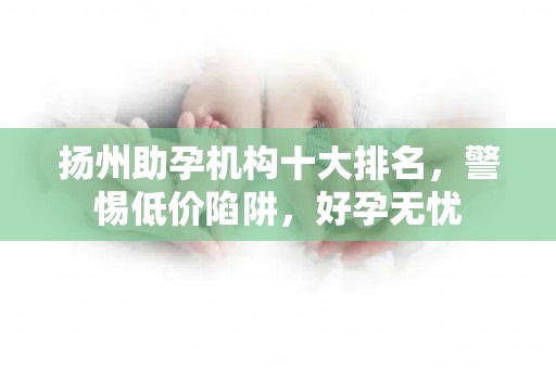 扬州助孕机构十大排名，警惕低价陷阱，好孕无忧