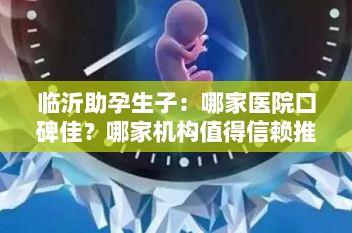 临沂助孕生子：哪家医院口碑佳？哪家机构值得信赖推荐？