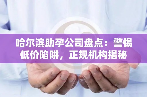 哈尔滨助孕公司盘点：警惕低价陷阱，正规机构揭秘