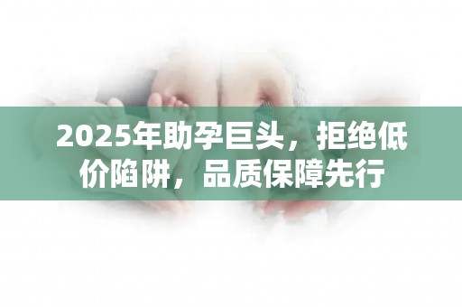 2025年助孕巨头，拒绝低价陷阱，品质保障先行