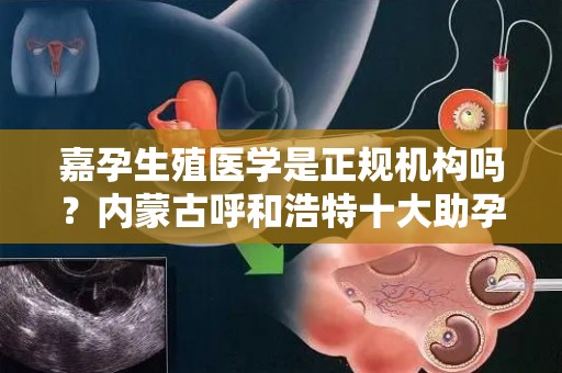 嘉孕生殖医学是正规机构吗？内蒙古呼和浩特十大助孕公司