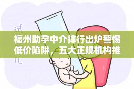 福州助孕中介排行出炉警惕低价陷阱，五大正规机构推荐