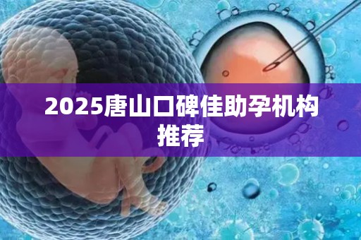 2025唐山口碑佳助孕机构推荐
