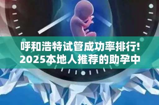呼和浩特试管成功率排行!2025本地人推荐的助孕中心TOP3!