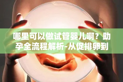 哪里可以做试管婴儿啊？助孕全流程解析-从促排卵到胚胎移植的注意事项!