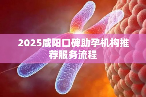 2025咸阳口碑助孕机构推荐服务流程