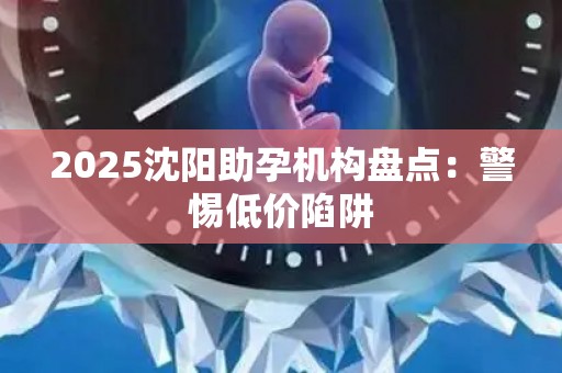 2025沈阳助孕机构盘点：警惕低价陷阱