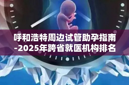 呼和浩特周边试管助孕指南-2025年跨省就医机构排名与交通住宿成本测算