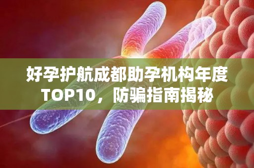 好孕护航成都助孕机构年度TOP10，防骗指南揭秘