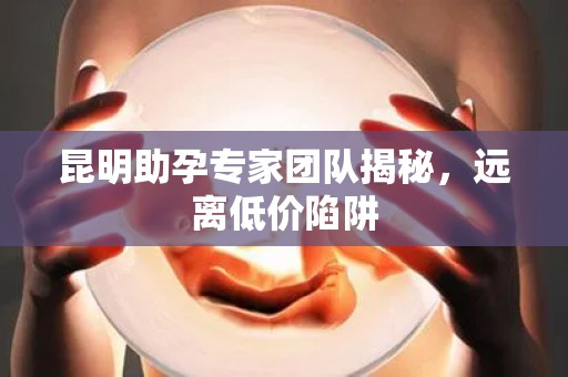 昆明助孕专家团队揭秘，远离低价陷阱