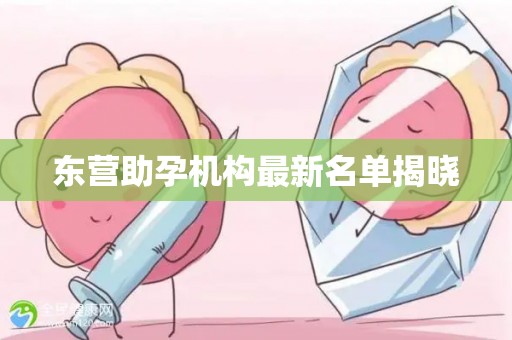 东营助孕机构最新名单揭晓