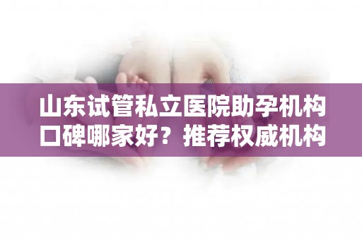 山东试管私立医院助孕机构口碑哪家好？推荐权威机构