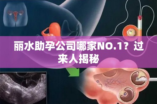 丽水助孕公司哪家NO.1？过来人揭秘