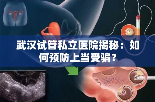 武汉试管私立医院揭秘：如何预防上当受骗？