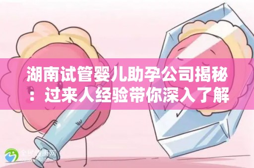 湖南试管婴儿助孕公司揭秘：过来人经验带你深入了解