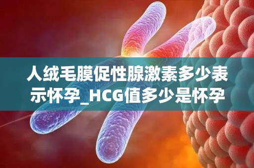 人绒毛膜促性腺激素多少表示怀孕_HCG值多少是怀孕_试管文章