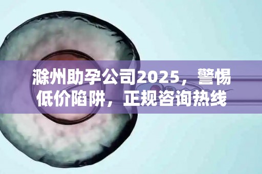滁州助孕公司2025，警惕低价陷阱，正规咨询热线