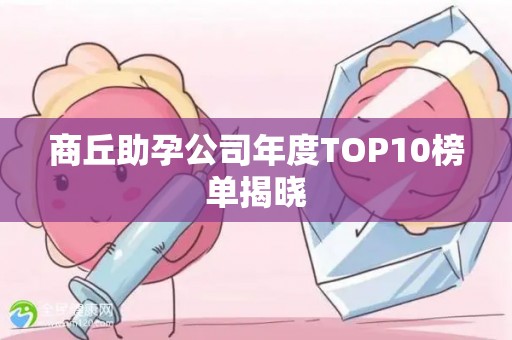 商丘助孕公司年度TOP10榜单揭晓