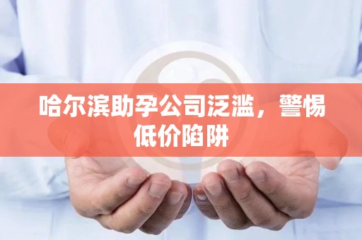 哈尔滨助孕公司泛滥，警惕低价陷阱