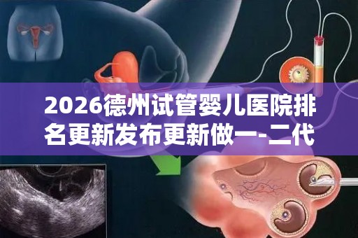 2026德州试管婴儿医院排名更新发布更新做一-二代试管费用明细大全