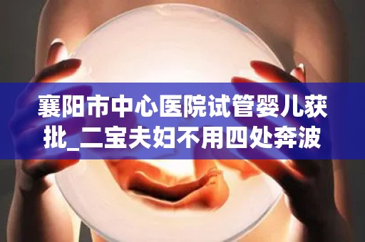 襄阳市中心医院试管婴儿获批_二宝夫妇不用四处奔波了