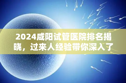 2024咸阳试管医院排名揭晓，过来人经验带你深入了解