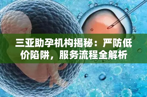 三亚助孕机构揭秘：严防低价陷阱，服务流程全解析