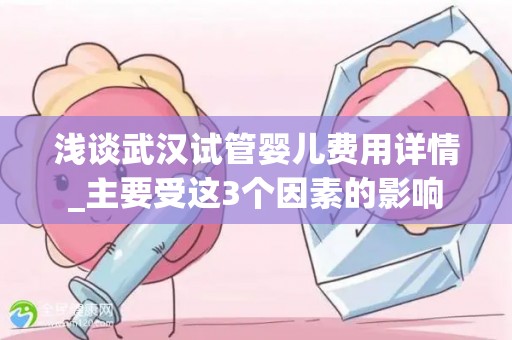 浅谈武汉试管婴儿费用详情_主要受这3个因素的影响