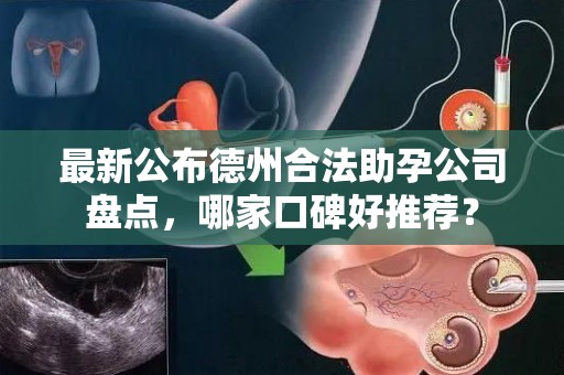 最新公布德州合法助孕公司盘点，哪家口碑好推荐？