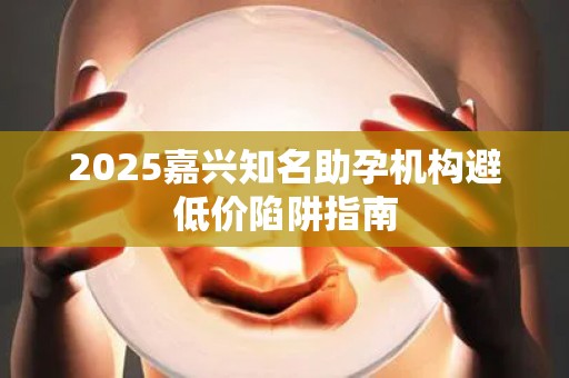 2025嘉兴知名助孕机构避低价陷阱指南
