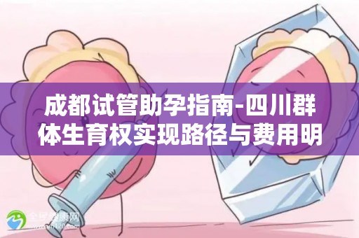 成都试管助孕指南-四川群体生育权实现路径与费用明细!