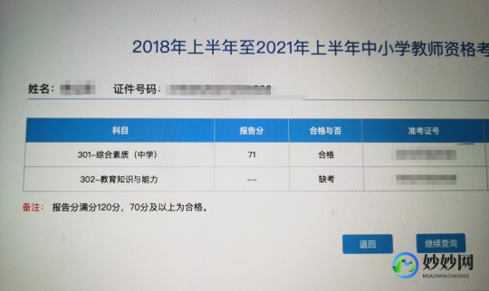 个人成绩查询登录2021个人成绩查询