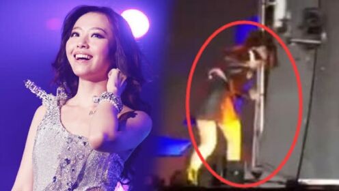 张靓颖晕倒,实拍-张靓颖广州演唱会晕倒全过程
