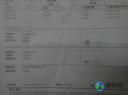 唐筛结果看男女,唐筛结果怎样看男女