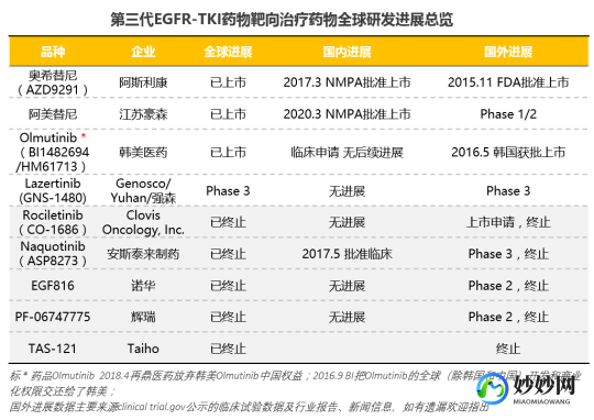凯美纳,凯美纳是第三代靶向药吗