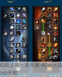 80级火法师天赋,80深火法天赋,手游中的火焰掌控者