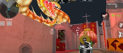 穿越火线新年广场bug,CF手游穿越火线,枪战王者新年广场隐藏BUG大揭秘