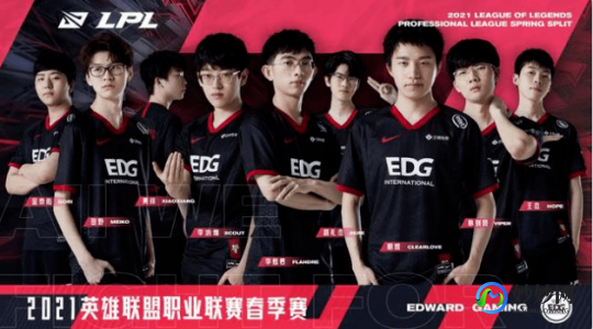 EDG旗帜,EDG战旗高擎,电竞热血再燃!