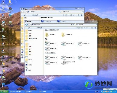 xp美化主题,xp仿win7桌面主题包,XP仿Win7桌面主题包,打造全新视觉体验