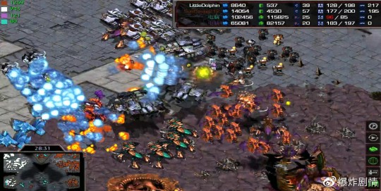 星际争霸7vs1,星际争霸7v1,星际争霸7v1母巢之战,七剑合璧,共抗强敌