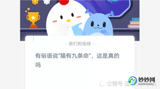 猫有九条命真的吗蚂蚁庄园,猫有九条命真的吗蚂蚁庄园,猫有九条命？蚂蚁庄园揭秘真相!